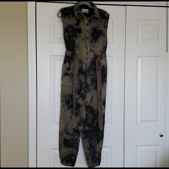 Urban Outfitters Coverall Jumpsuit Tie Dye NWOT XS - Picture 2 of 3